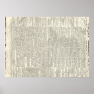 Thaddeus Stevens, New York Tribune 8/14/1868 Poster