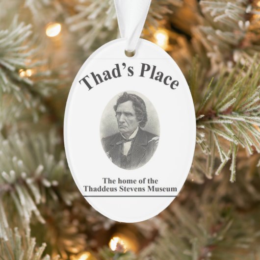 Thaddeus Stevens-ornament Ornament (Boom)