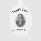 Thaddeus Stevens-ornament Ornament (voorkant)
