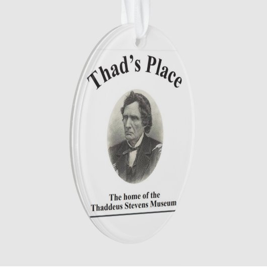 Thaddeus Stevens-ornament Ornament (voorkant)