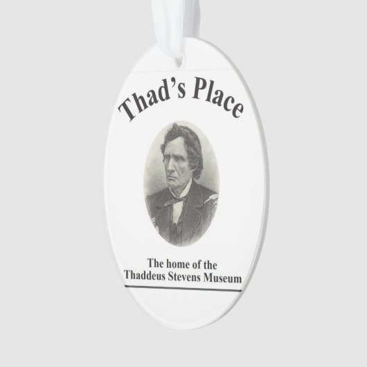 Thaddeus Stevens-ornament Ornament (voorkant)