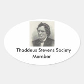 Thaddeus Stevens Society lid sticker (Voorkant)