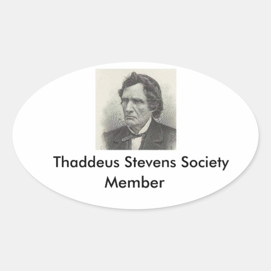 Thaddeus Stevens Society lid sticker (Voorkant)