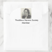 Thaddeus Stevens Society lid sticker (Tas)