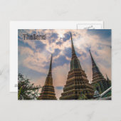 Thai Architecture Briefkaart (Voorkant / Achterkant)
