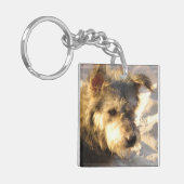 Thai Beach Dog Sleutelhanger (Voorkant Links)