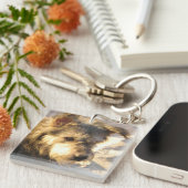 Thai Beach Dog Sleutelhanger (Voorkant Rechts)