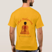Thai Bodywork gouden t-shirt (Achterkant)