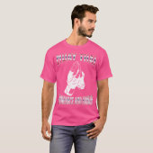 Thai boksen Muay Thai uithoudingsvermogen en eer M T-shirt (Voorkant volledig)