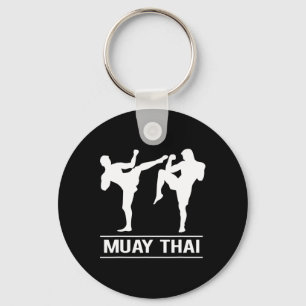 Thai Boxing Kickboksen Mma Vechters Muay Thai Sleutelhanger