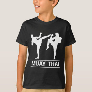 Thai Boxing Kickboksen Mma Vechters Muay Thai T-shirt