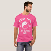 Thai Boxing Muay Thai T-shirt (Voorkant volledig)