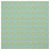 Thai Brocades Blue Green Fabric Stof (Swatch)