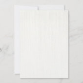 Thai bruiloft geïllustreerd paar save the date (Achterkant)