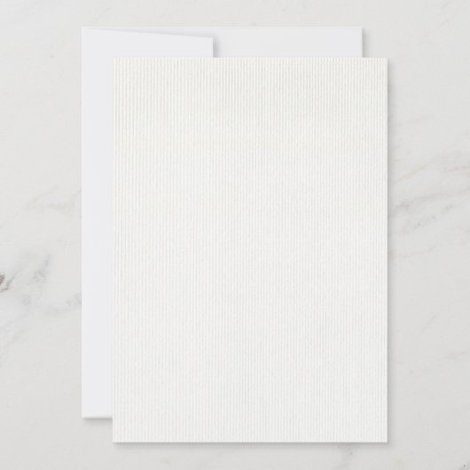 Thai bruiloft geïllustreerd paar save the date (Achterkant)