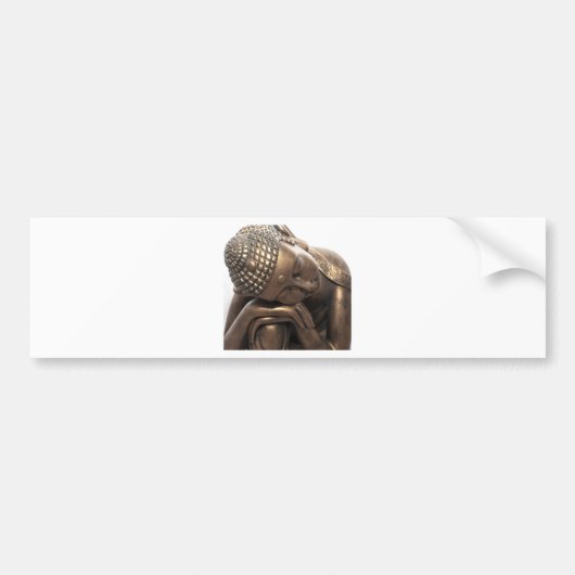 Thai Buddha Bumpersticker (Voorkant)