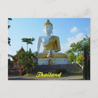 Thai Buddha Chiang Mai, Thailand Briefkaart