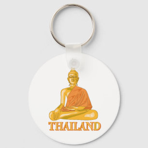 Thai Buddha Sleutelhanger