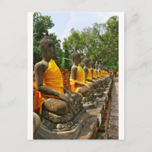 Thai Buddhas Briefkaart