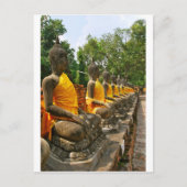 Thai Buddhas Briefkaart (Voorkant)