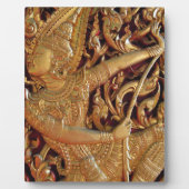 Thai Buddhist Temple Detail Fotoplaat (Voorkant)