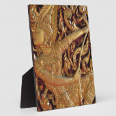 Thai Buddhist Temple Detail Fotoplaat (Zijkant)