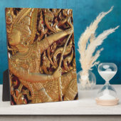 Thai Buddhist Temple Detail Fotoplaat (Zijkant)