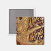 Thai Buddhist Temple Detail Magneet (Voorkant / Achterkant)