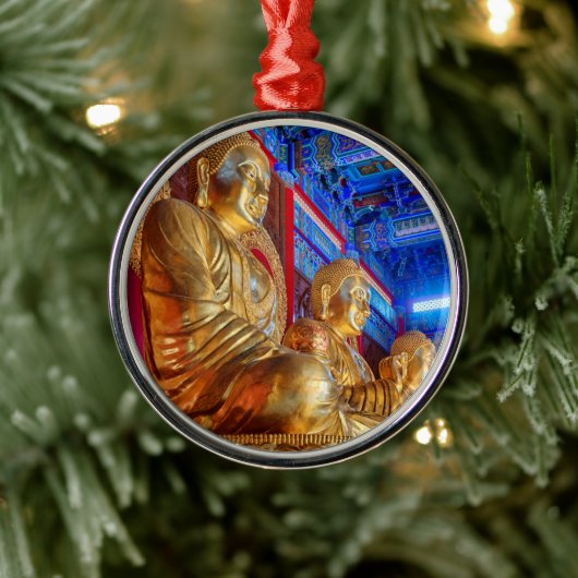 Thai China Buddha Afbeelding standbeeld Metalen Ornament (Boom)