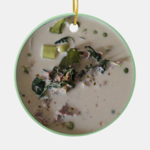 Thai Curry ย [แ.ก.groen เ] ขี ... Aziatische leven Keramisch Ornament