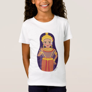 Thai Dancer Matryoshka Girls' T-shirt
