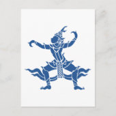 Thai Dancer ⚠ Thailand Sign ⚠ Briefkaart (Voorkant)