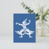 Thai Dancer ⚠ Thailand Sign ⚠ Briefkaart (Staand voorkant)