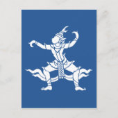 Thai Dancer ⚠ Thailand Sign ⚠ Briefkaart (Voorkant)