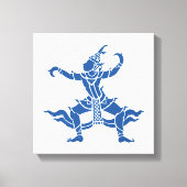Thai Dancer ⚠ Thailand Sign ⚠ Canvas Afdruk (Voorkant)