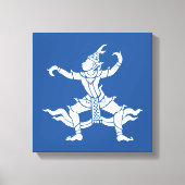 Thai Dancer ⚠ Thailand Sign ⚠ Canvas Afdruk (Voorkant)