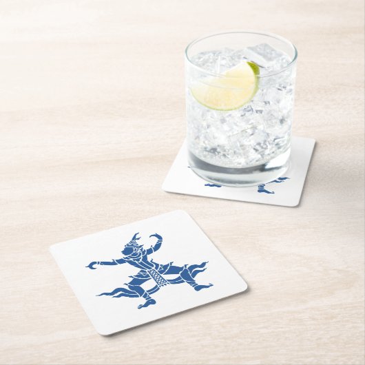 Thai Dancer ⚠ Thailand Sign ⚠ Kartonnen Onderzetters (Insitu)