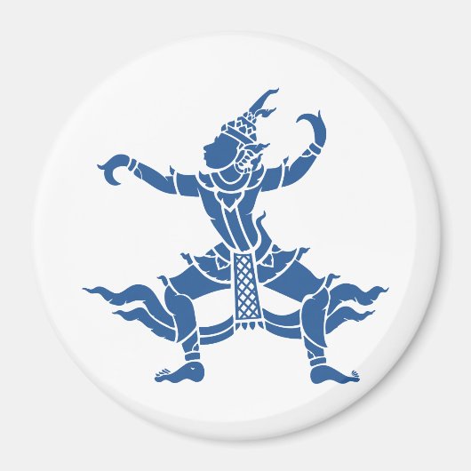 Thai Dancer ⚠ Thailand Sign ⚠ Magneet (Voorkant)