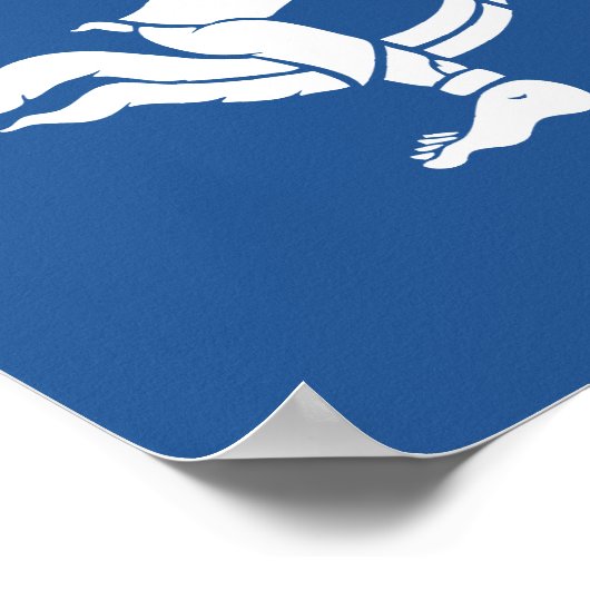 Thai Dancer ⚠ Thailand Sign ⚠ Poster (Hoek)