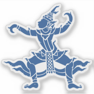 Thai Dancer ⚠ Thailand Sign ⚠ Sticker