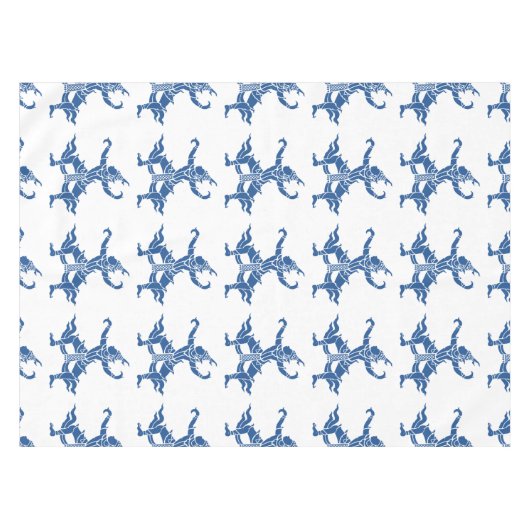 Thai Dancer ⚠ Thailand Sign ⚠ Tafelkleed (Voorkant (Horizontaal))