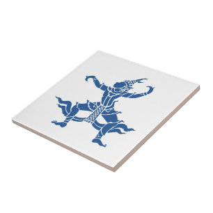 Thai Dancer ⚠ Thailand Sign ⚠ Tegeltje