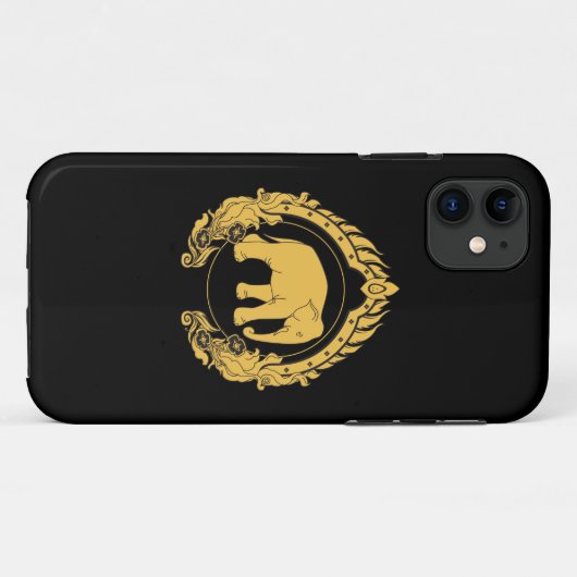 Thai Elephant Case-Mate iPhone Case (Achterkant (horizontaal))