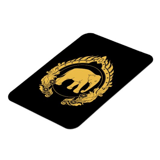 Thai Elephant Magneet (Linkerzijde)