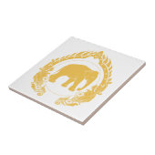 Thai Elephant Tegeltje (Zijkant)