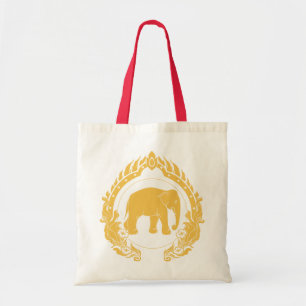 Thai Elephant Tote Bag
