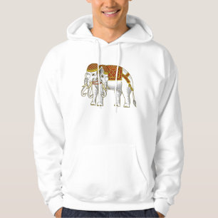 Thai Erawan White Elephant Hoodie