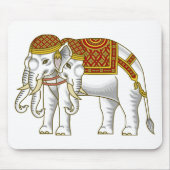 Thai Erawan White Elephant Muismat (Voorkant)
