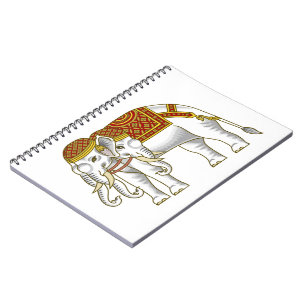 Thai Erawan White Elephant Notitieboek