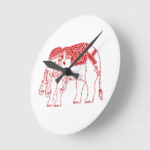 Thai Erawan White Elephant Ronde Klok (Hoek)